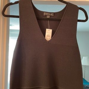 Ann Taylor black dress with flare